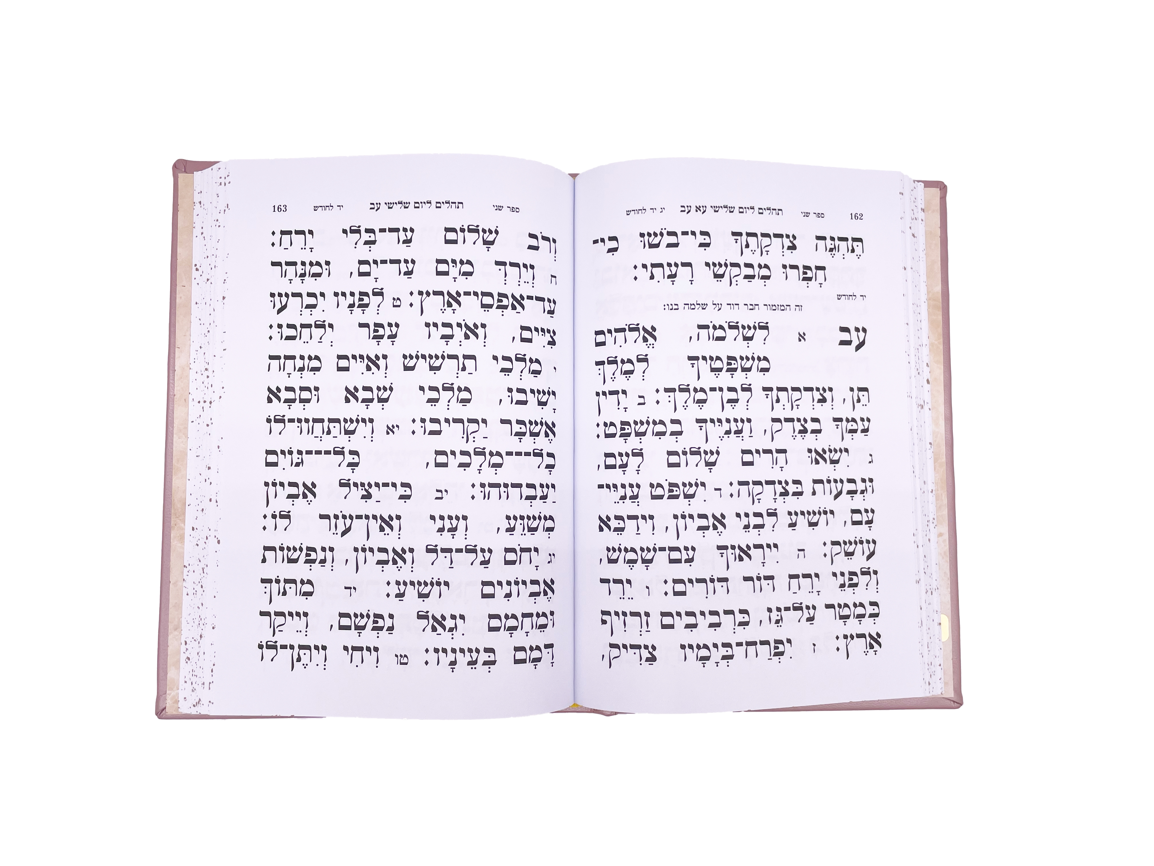 Leather Tehillim, Wave Design
